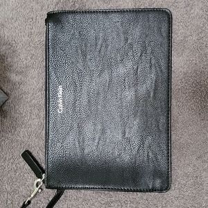 Calvin Klein leather whistlet poch